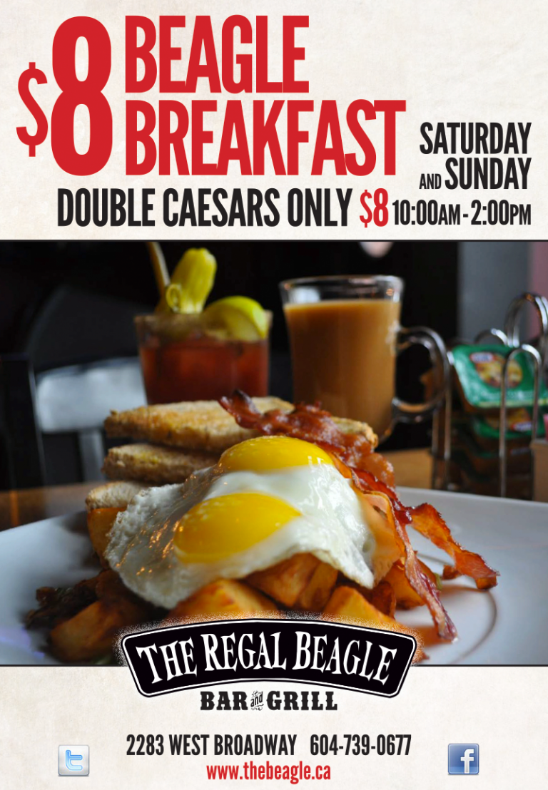 beaglebreakfast2018 The Regal Beagle Bar & Grill
